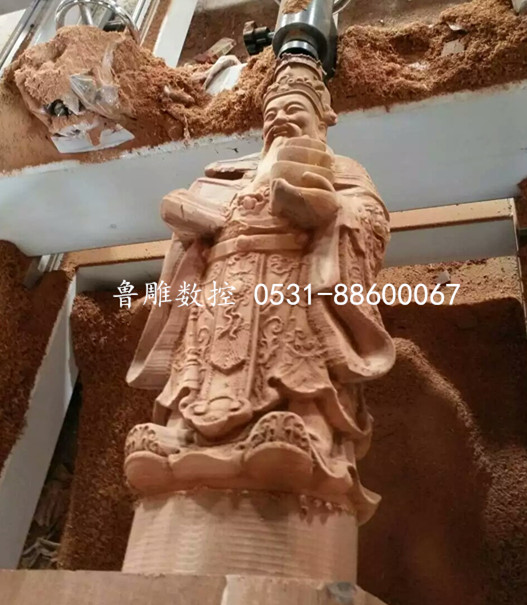 三維立體雕刻機(jī)制作的財(cái)神雕像、觀音佛像
